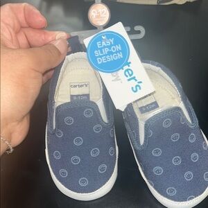 Carter's Blue Slip-On Sneakers for Kids